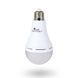 Комплект із двох ламп LED Lightwell BS2C3 12 Вт Е27 з вбудованим акумулятором