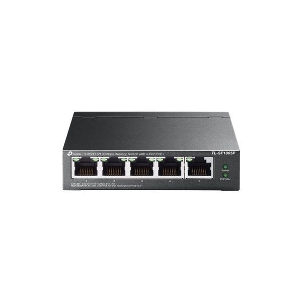 Коммутатор TP-LINK TL-SF1005P 5xFE/4xPoE 56W неуправляемый