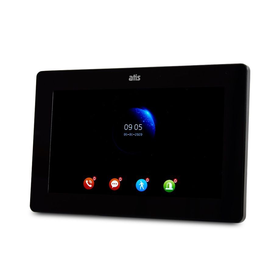 Wi-Fi видеодомофон 7" ATIS AD-770FHD/T-Black с поддержкой Tuya Smart