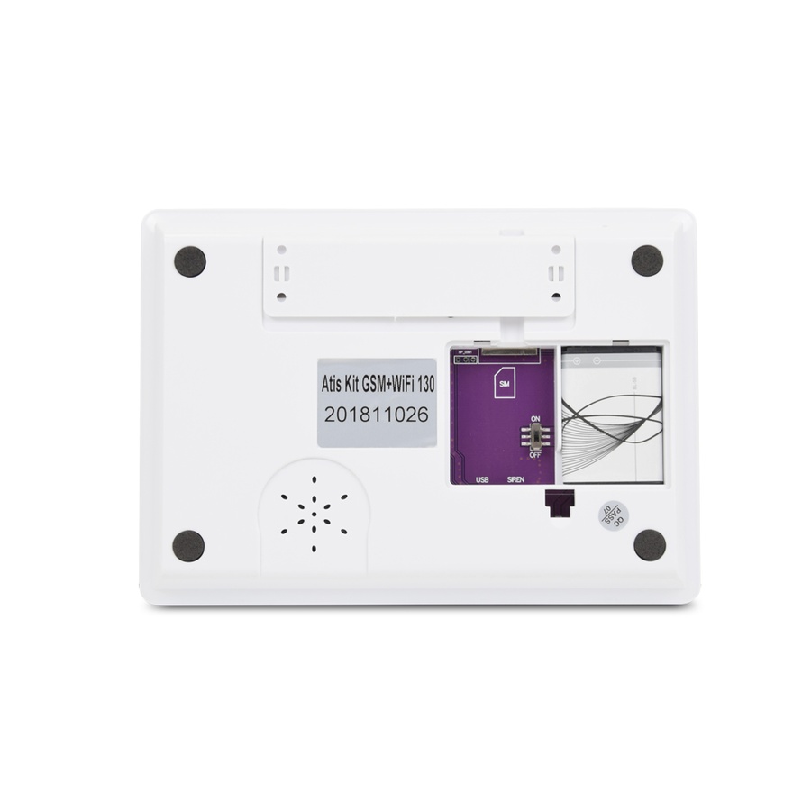 Комплект бездротової GSM і Wi-Fi сигналізації ATIS Kit GSM+WiFi 130T з підтримкою застосунку Tuya Smart