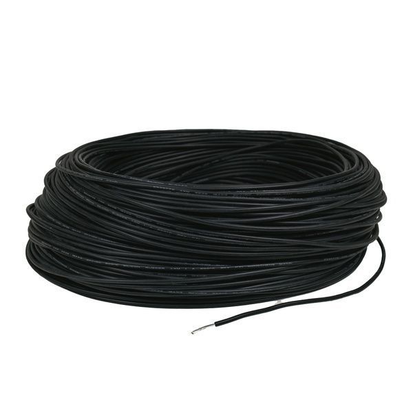 Силіконовий провід 18 AWG чорний (1 метр)